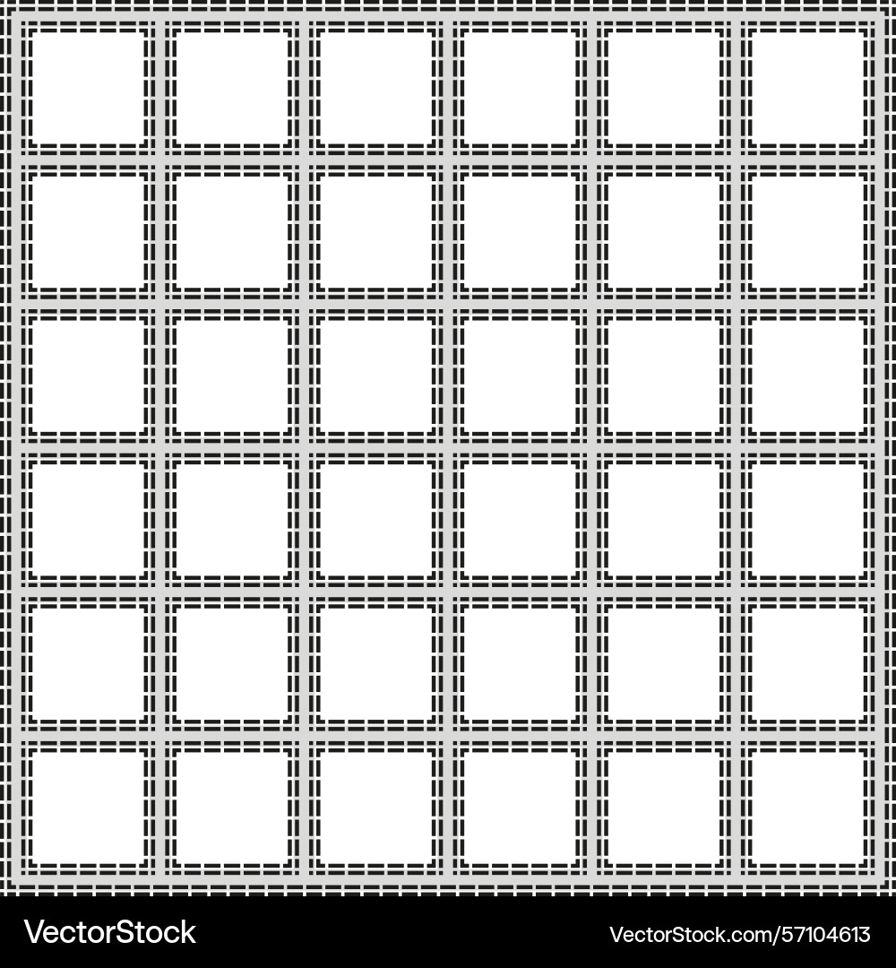 Dotted square grid geometric layout pattern Dotted square grid geometric layout pattern Vector Image