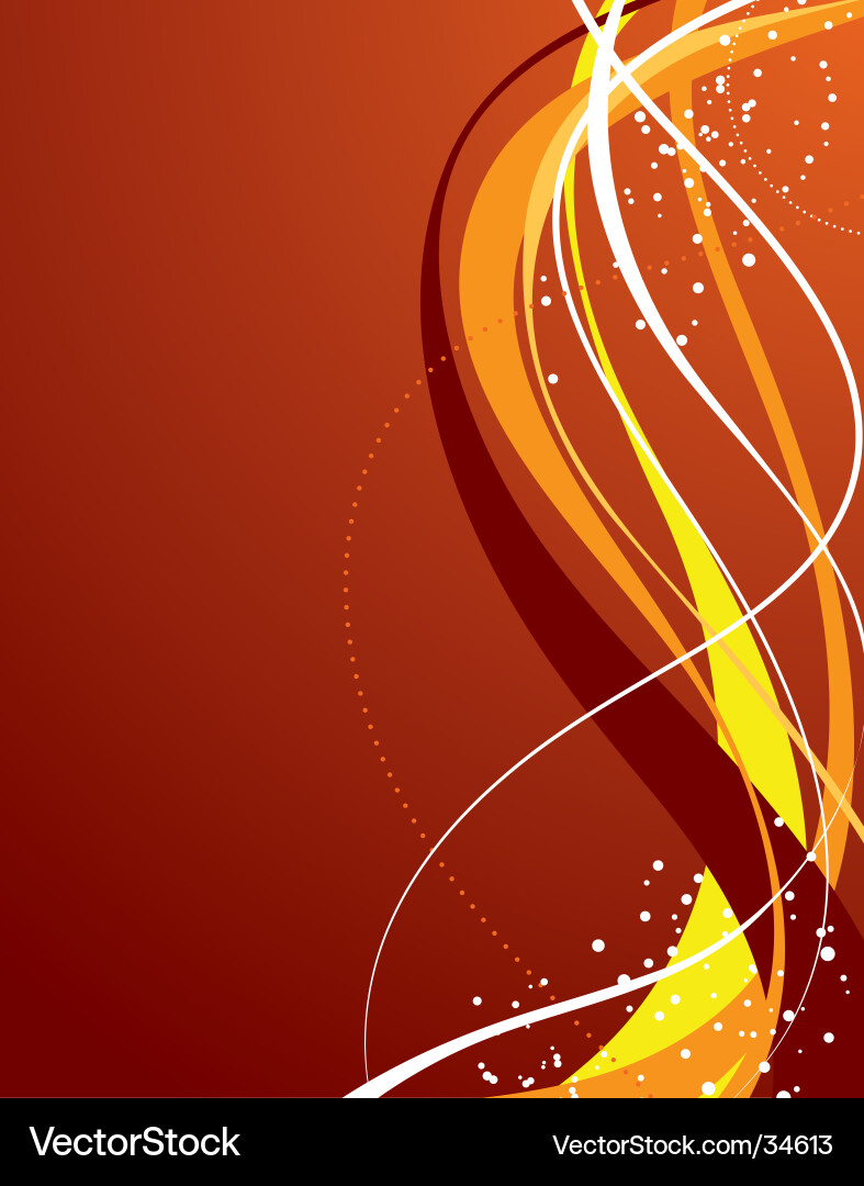 Wave abstraction vector image