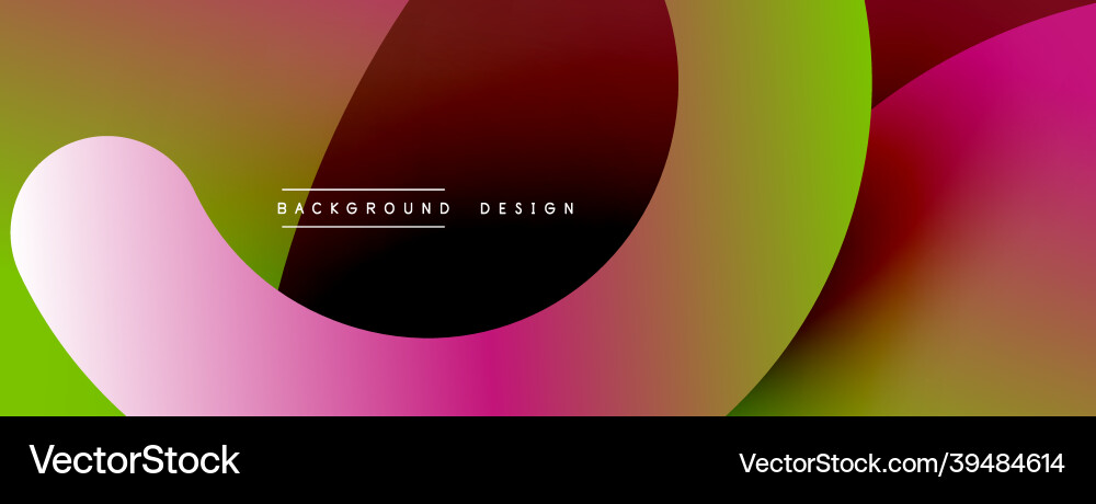 Abstract overlapping lines and circles geometric Abstract overlapping lines and circles geometric vector image