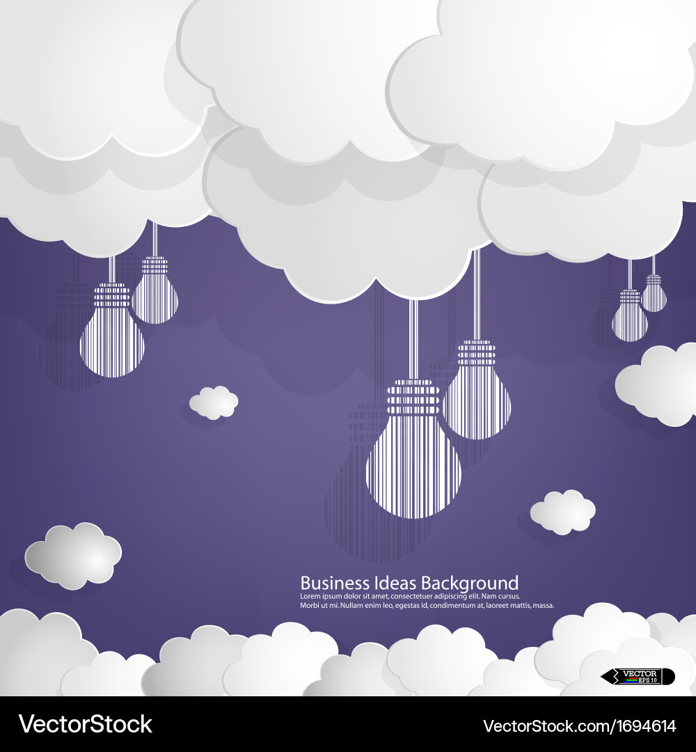 Blue sky background Vector Image