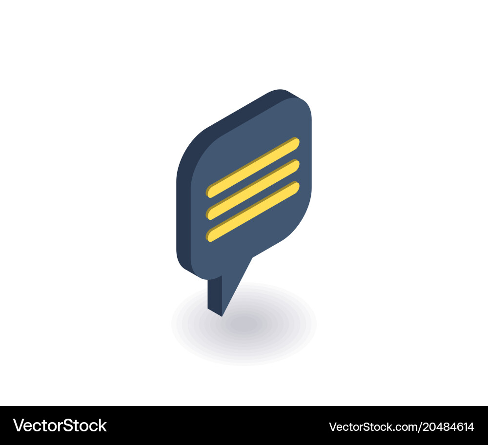 Message icon vector image