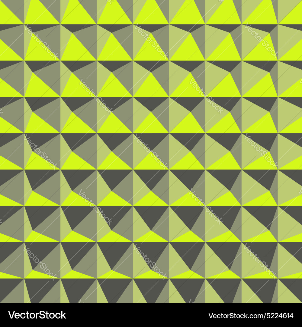 Modern 3D Polygonal Pattern Vector Image
