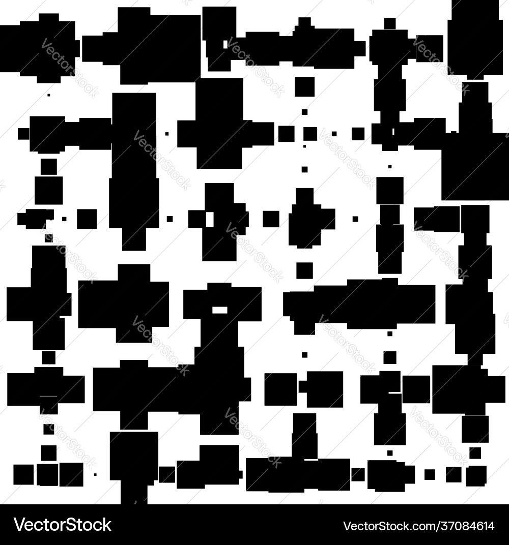 Random squares blocks pattern Random squares blocks pattern vector image