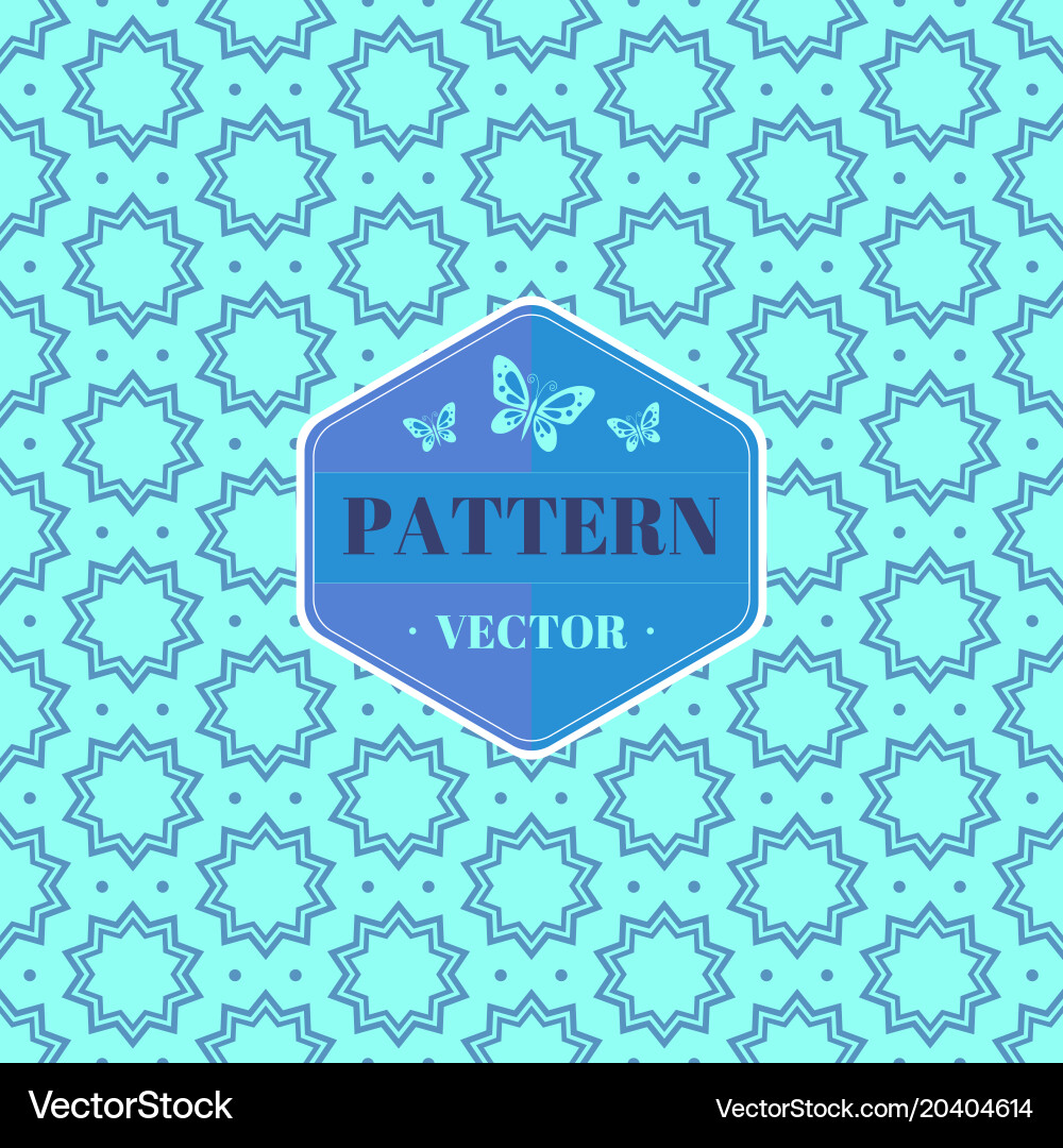 Seamless pattern with stars background Vector Image