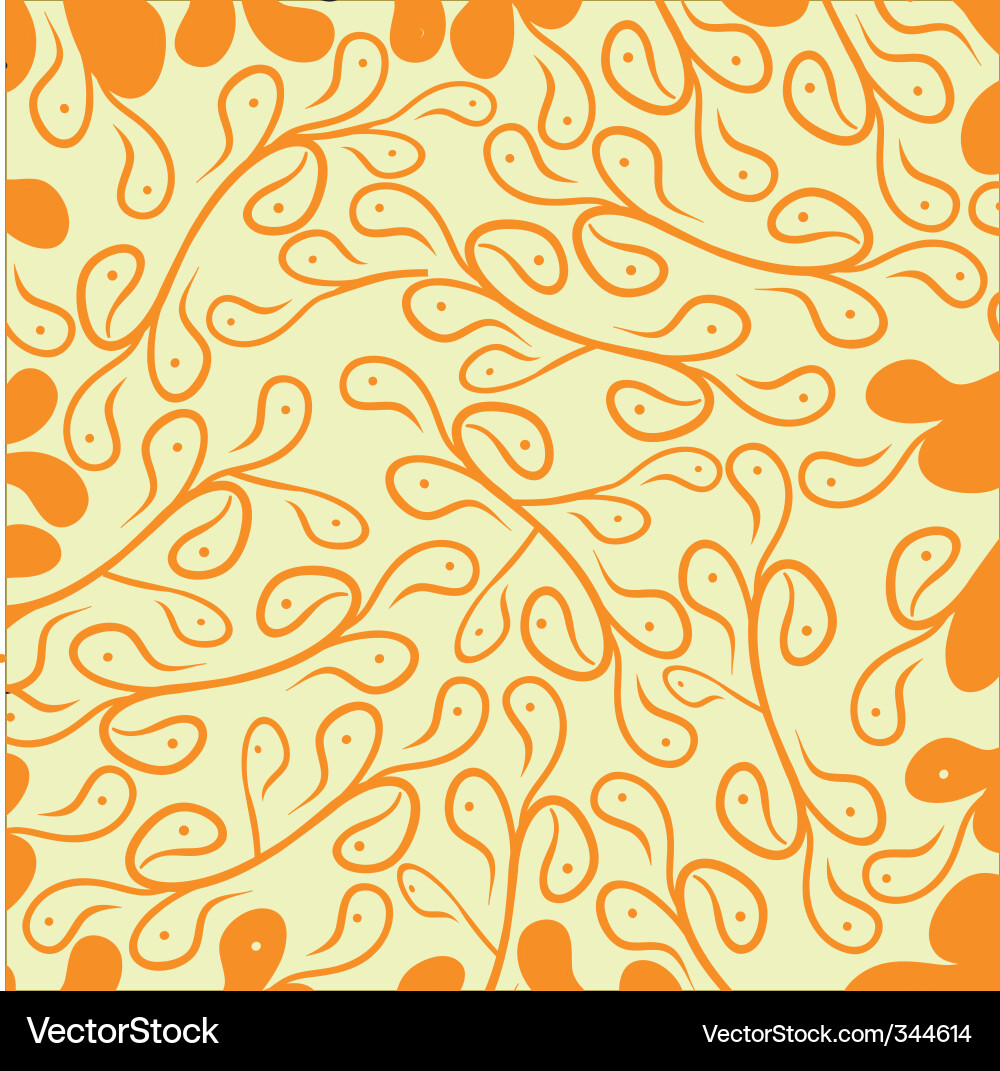 Seamless wallpaper Vector Image