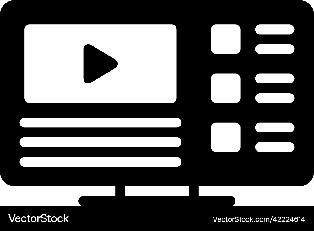 Tutorials vector image