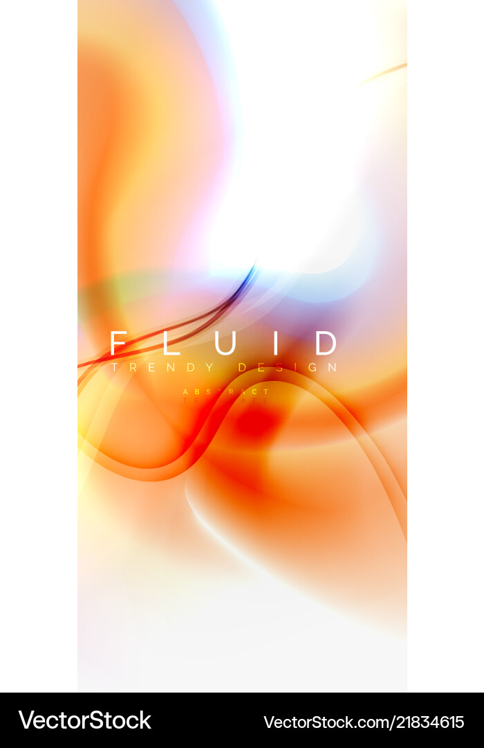 Fluid flowing wave abstract background Fluid flowing wave abstract background vector image