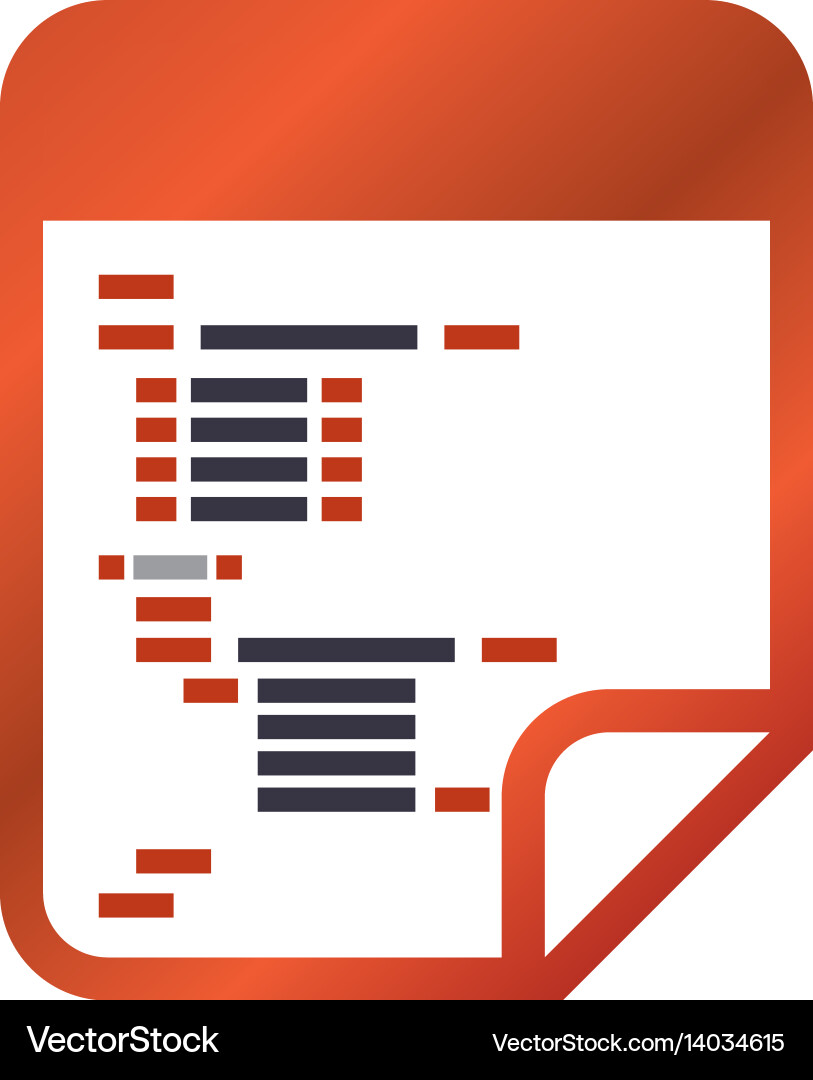 Html Programmiercode vektorbild