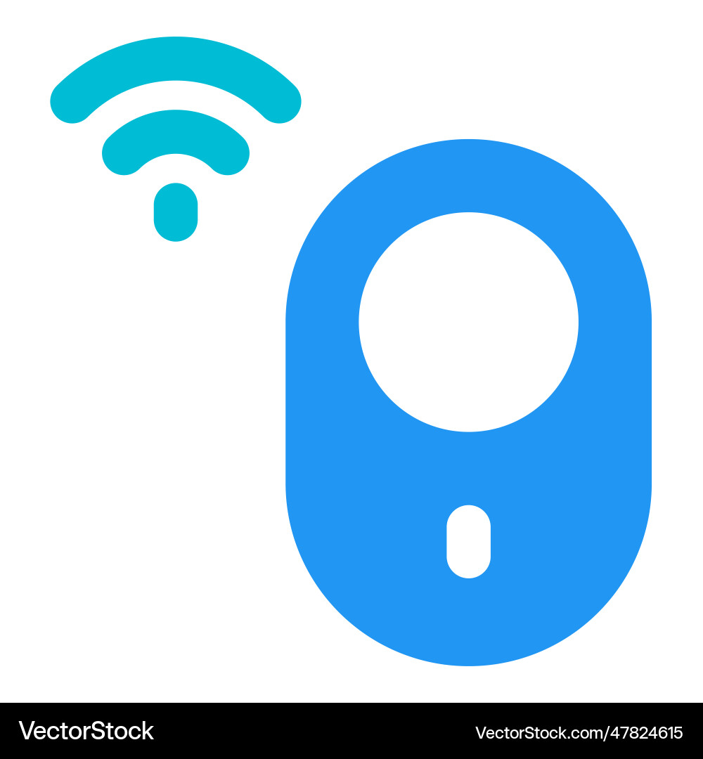 Motion sensor a device to detect nearby movement vector image