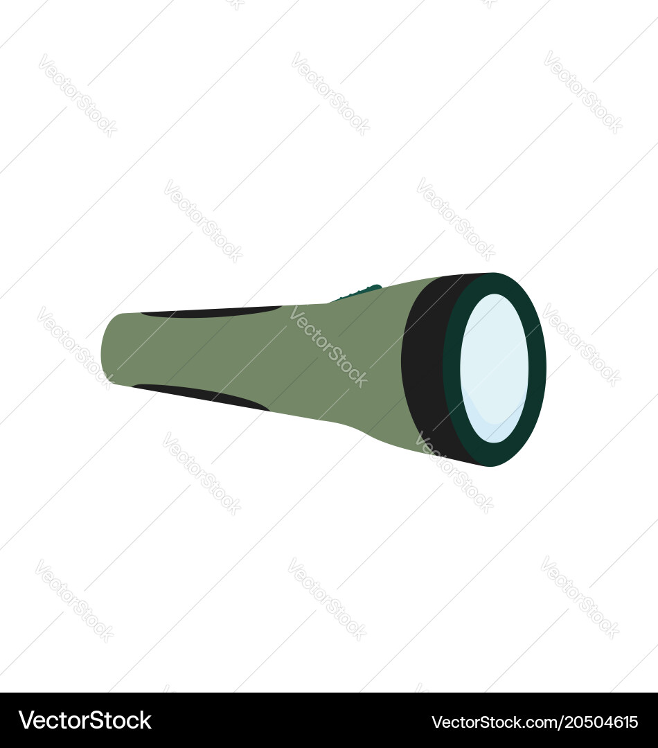 Torch tool isolated icon Vector Image