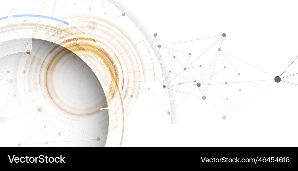 Neural network concept connected cells with links Neural network concept connected cells with links vector image