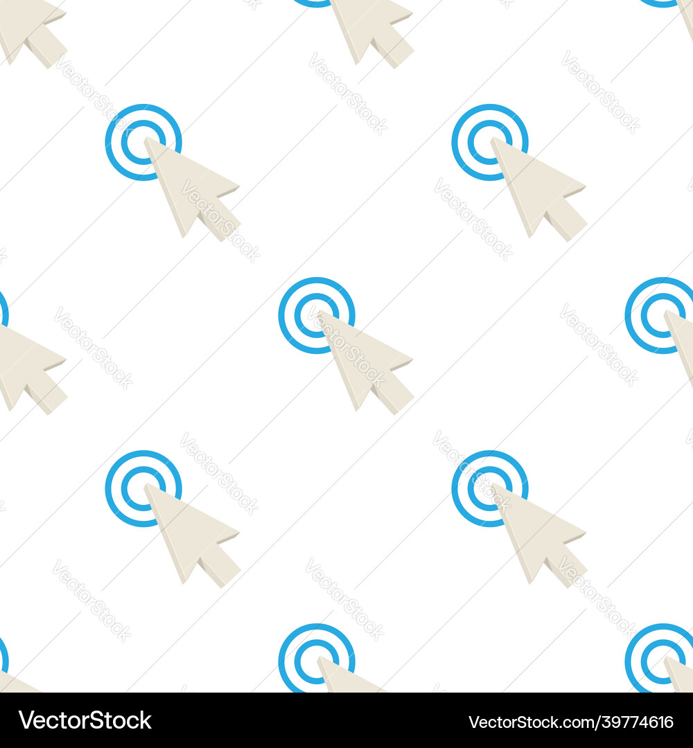 Screen pointer pattern seamless Screen pointer pattern seamless vector image