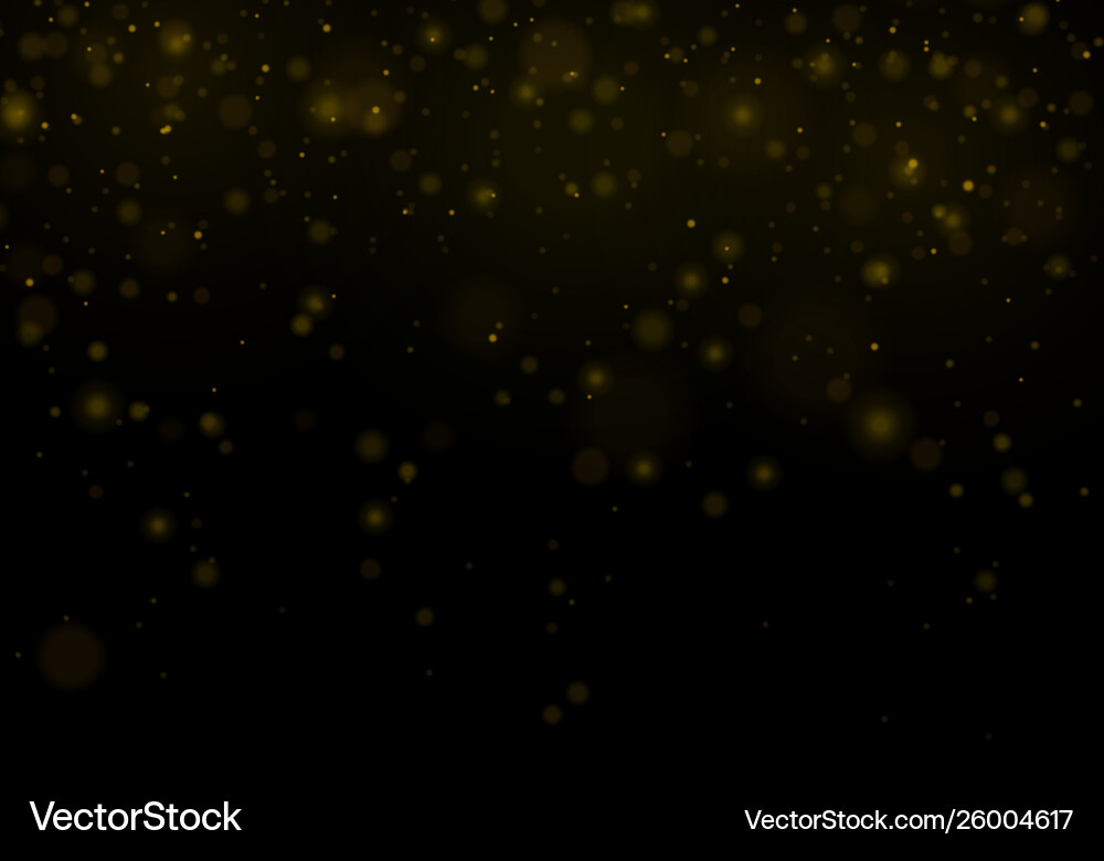 Bokeh effect sparkling Vector Image
