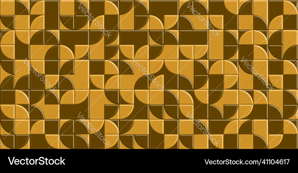 Different 3d geometric smooth shapes randomly vector image