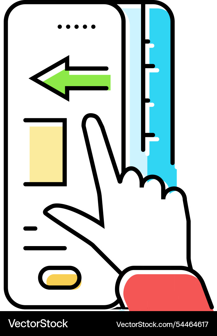 Ui animation ux design color icon Ui animation ux design color icon Vector Image