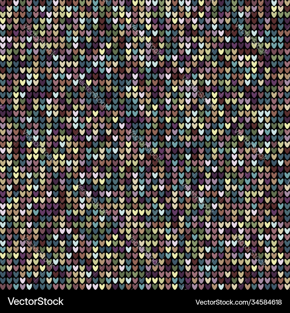 Knitting texture seamless pattern design Knitting texture seamless pattern design Vector Image
