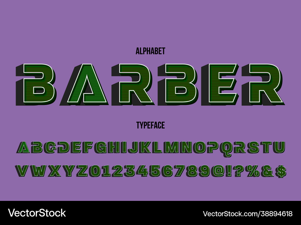 Retro font typeface design purple style background Retro font typeface design purple style background Vector Image