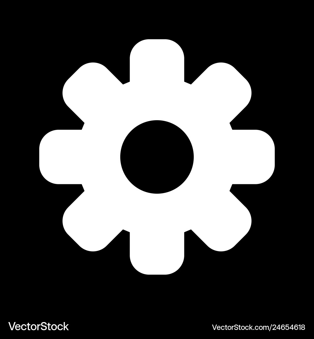 Setting icon Vector Image