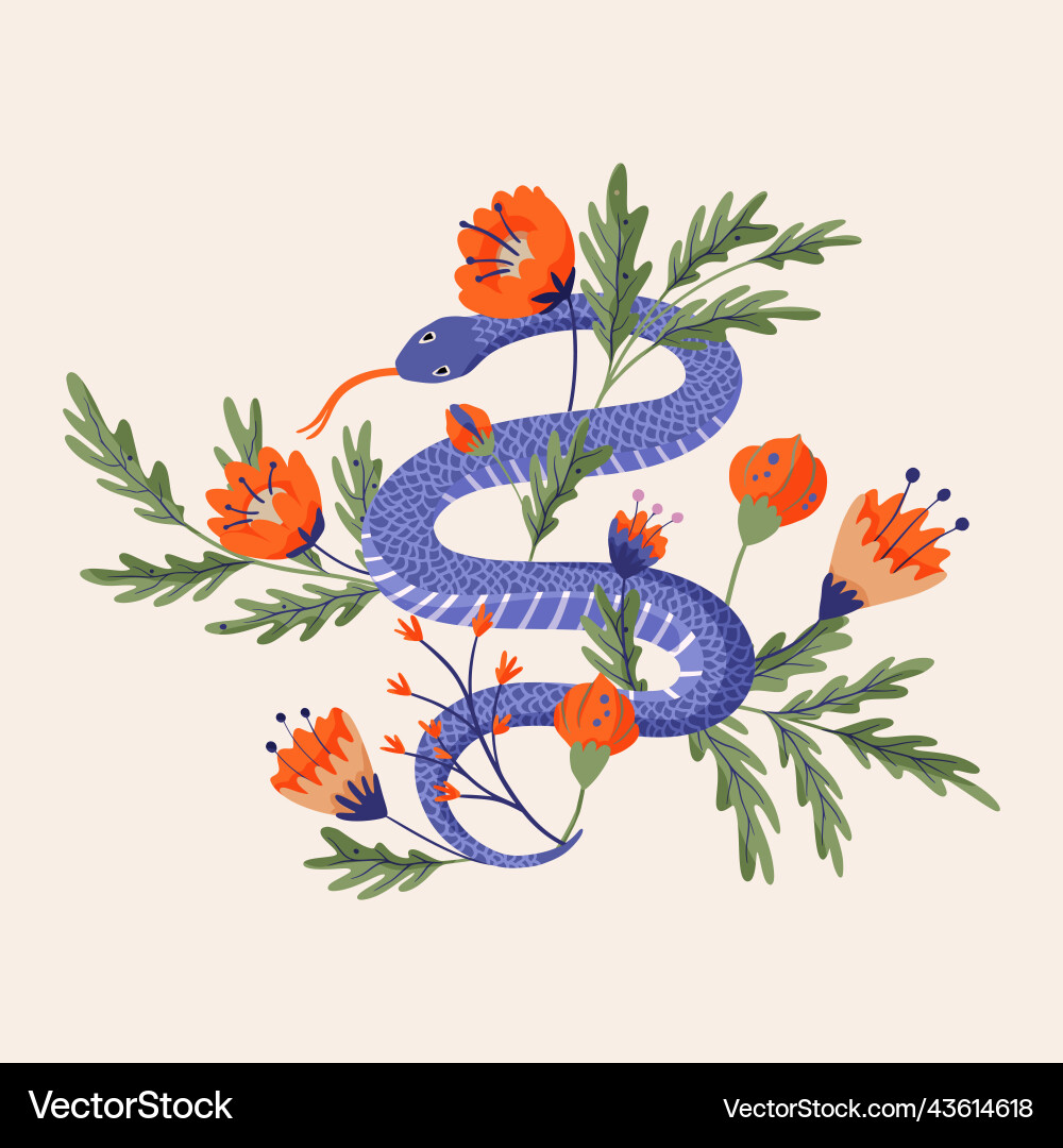 Snakes design Royalty Free Vector Image - VectorStock