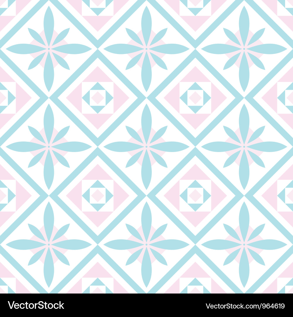 Decorative seamless pattern Vector Image