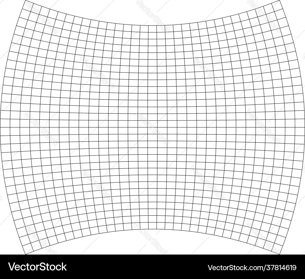 Grid mesh lattice grating with distort deform Grid mesh lattice grating with distort deform vector image