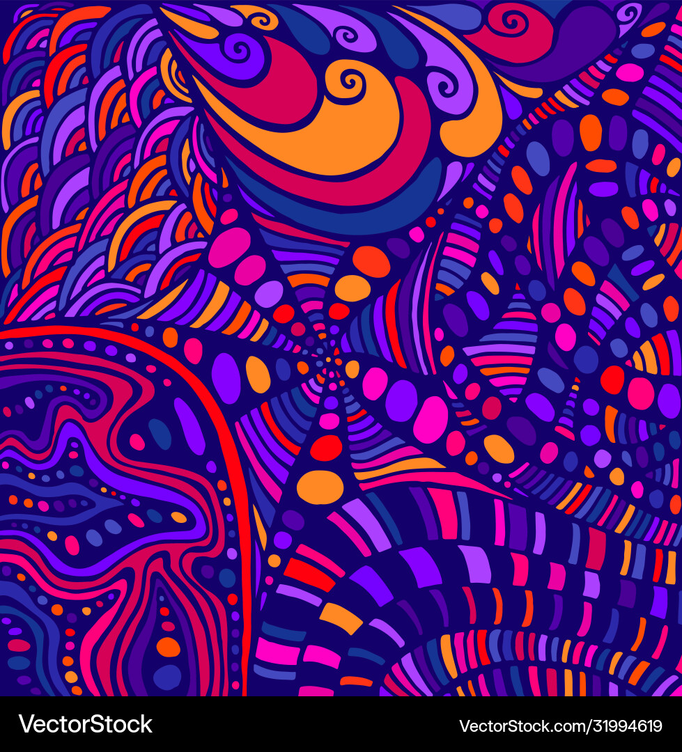 Intricate pattern with doodle style maze ornaments Intricate pattern with doodle style maze ornaments vector image