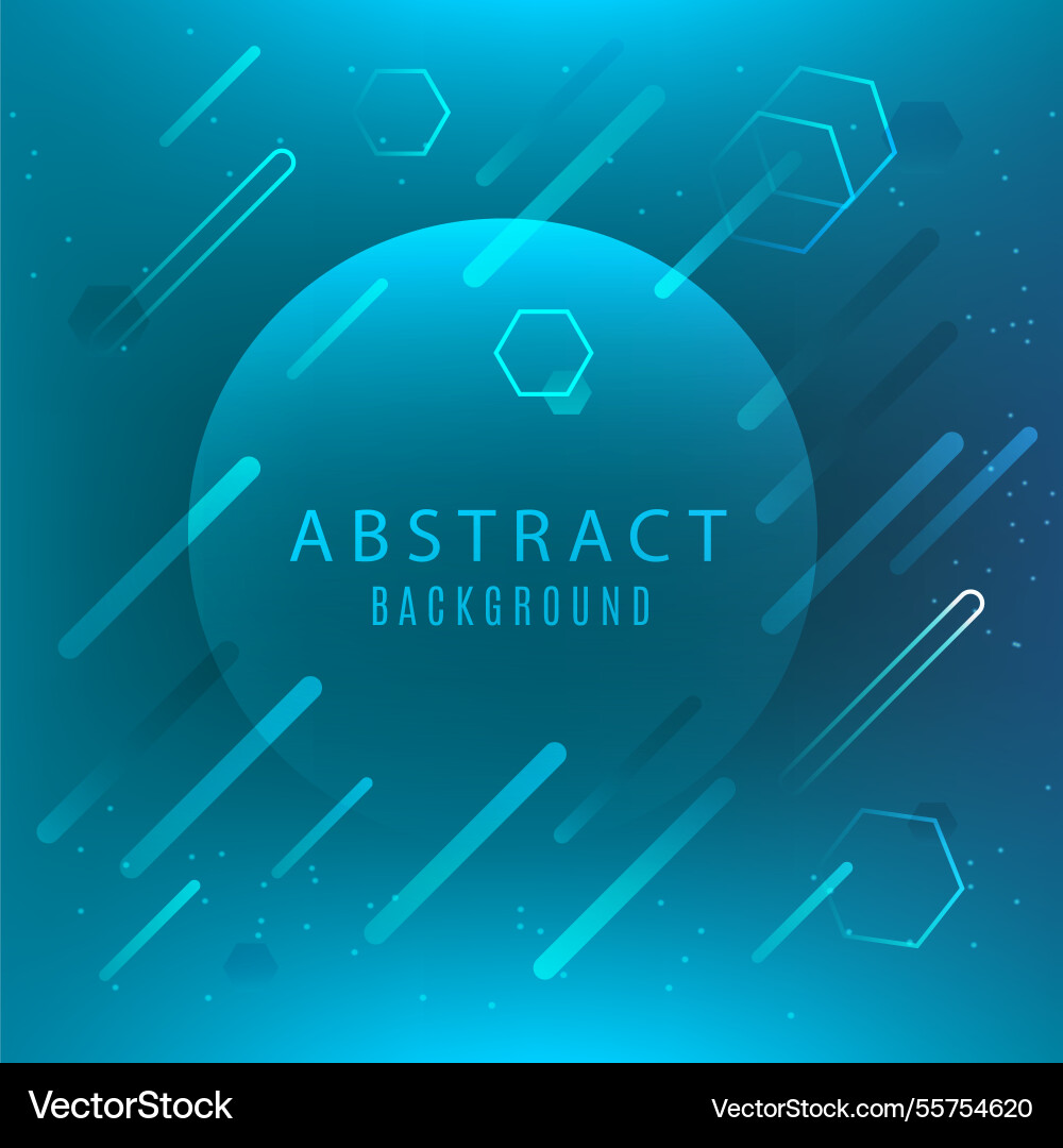 Abstract background with geometric design vector image