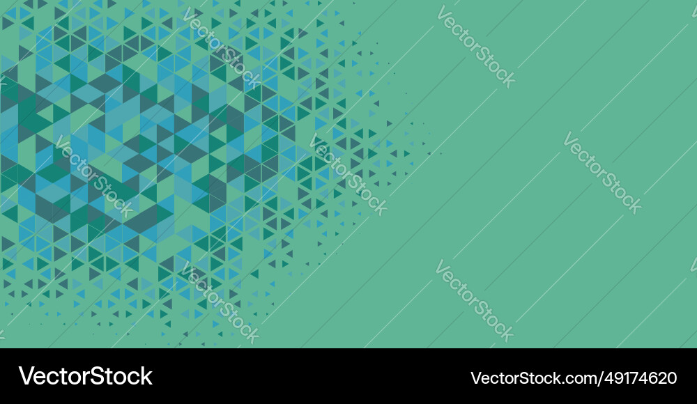 Abstract triangle colorful background Vector Image