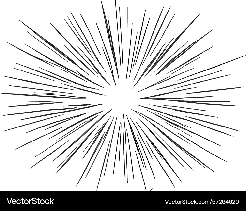 Dynamic abstract design featuring radial lines Dynamic abstract design featuring radial lines vector image