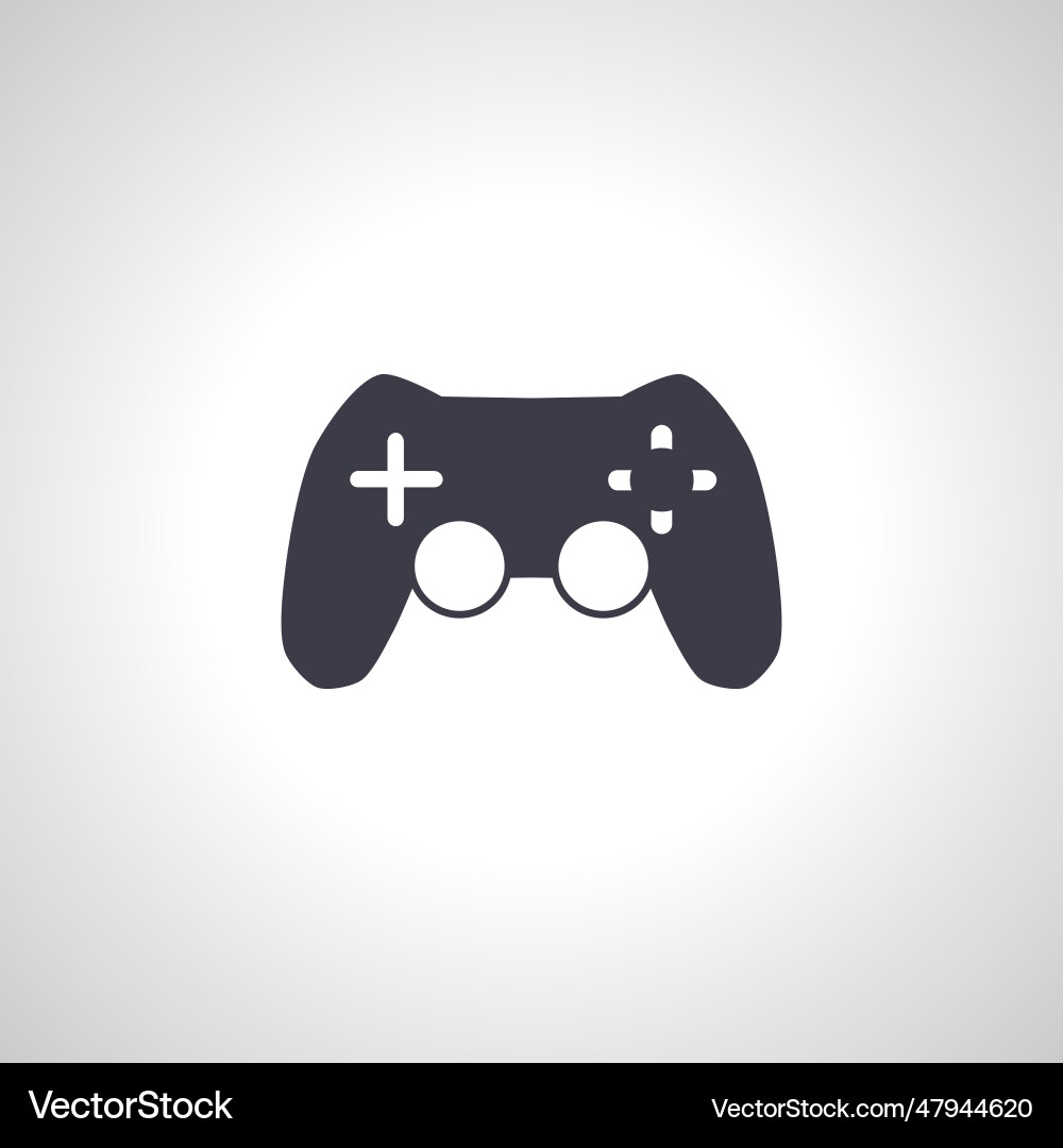 Game controller icon joystick gamepad Vector Image