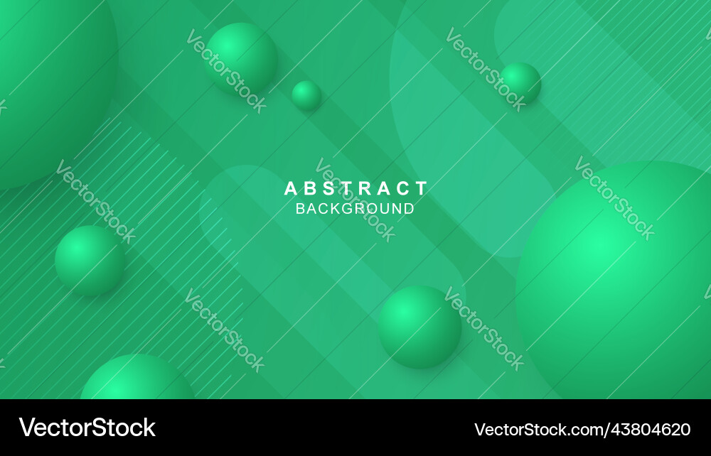 Modern circles background with gradient style vector image