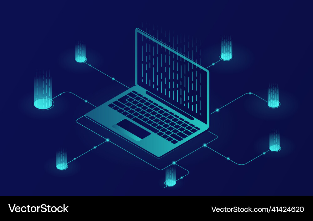 Software development abstract concept vector image