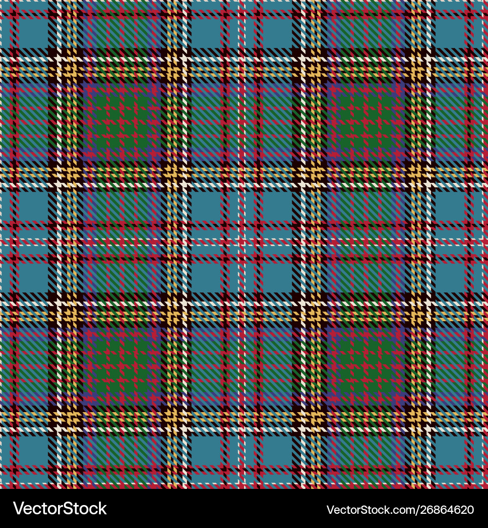 Tartan seamless pattern background vector image