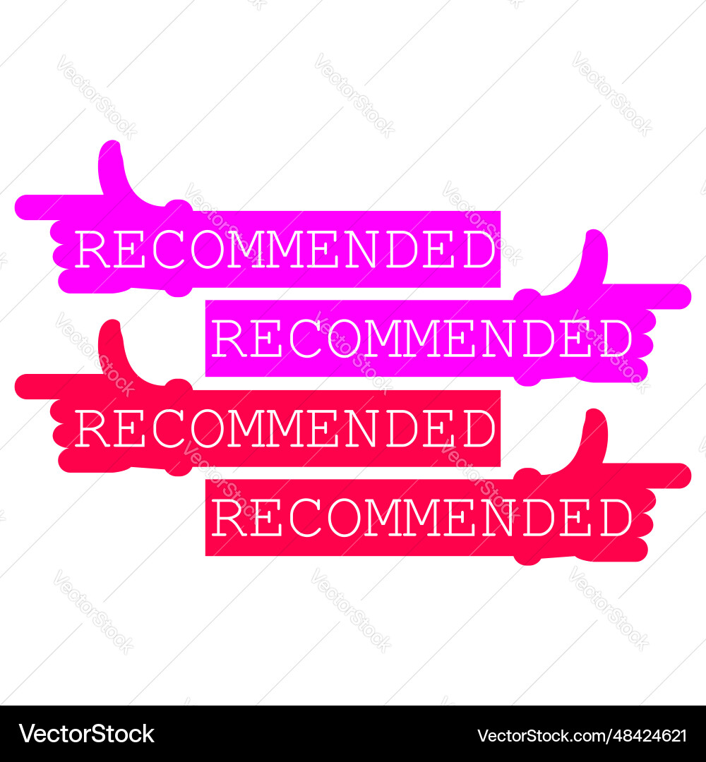 Arrow hand pointer to the left and right vector image