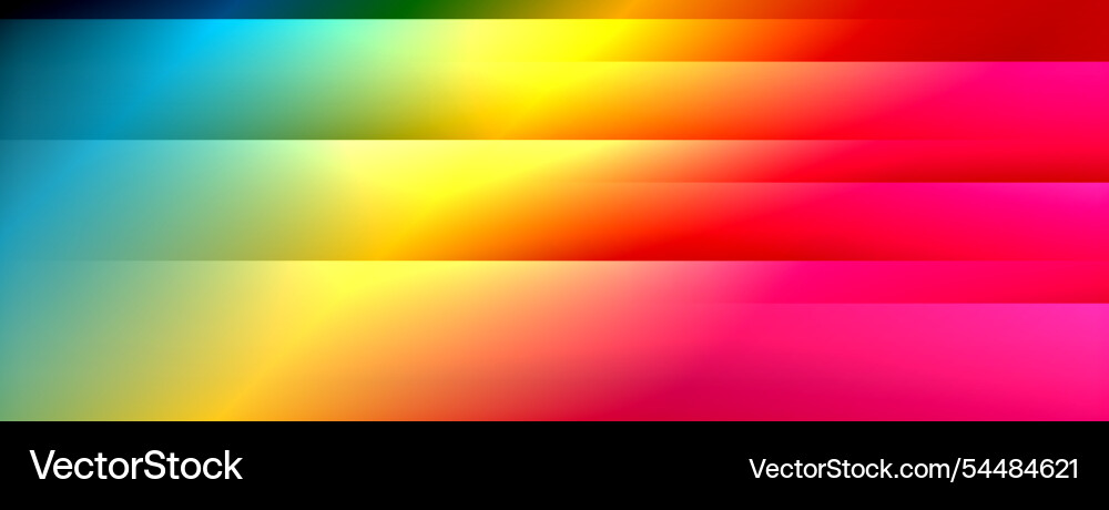 Colorful gradient with lines made of shadow Vector Image