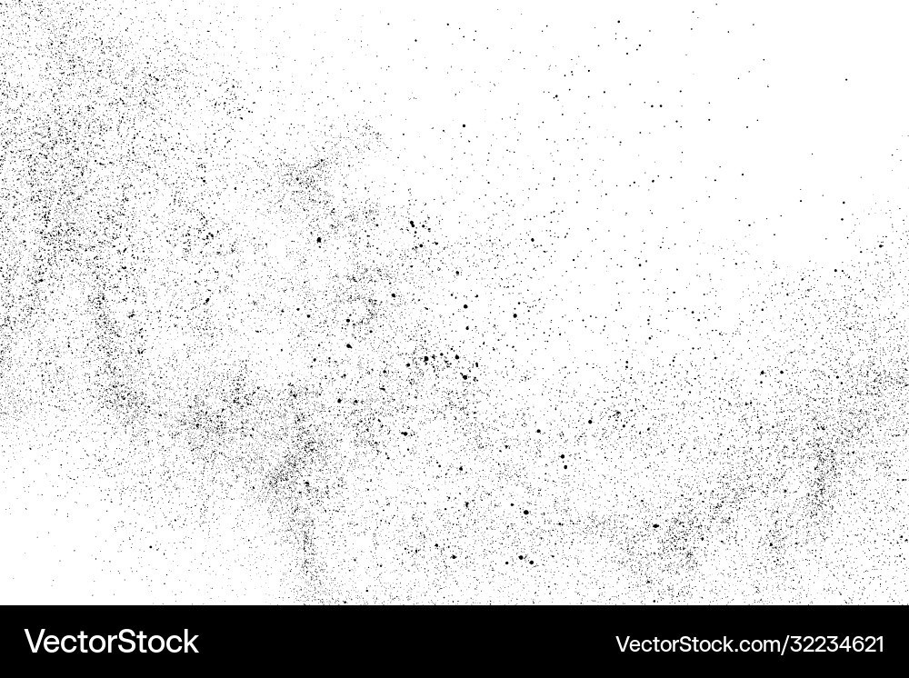 Distressed Black Texture Vector Image