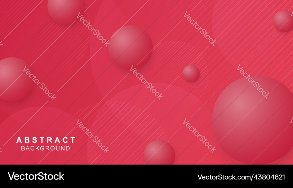 Modern circles background with gradient style vector image