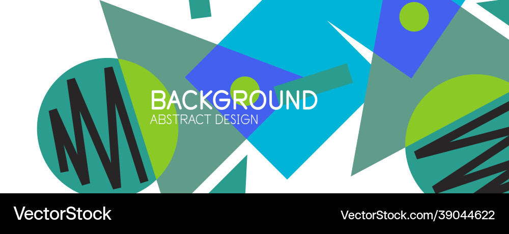 Abstract background with blocks lines geometric Abstract background with blocks lines geometric vector image