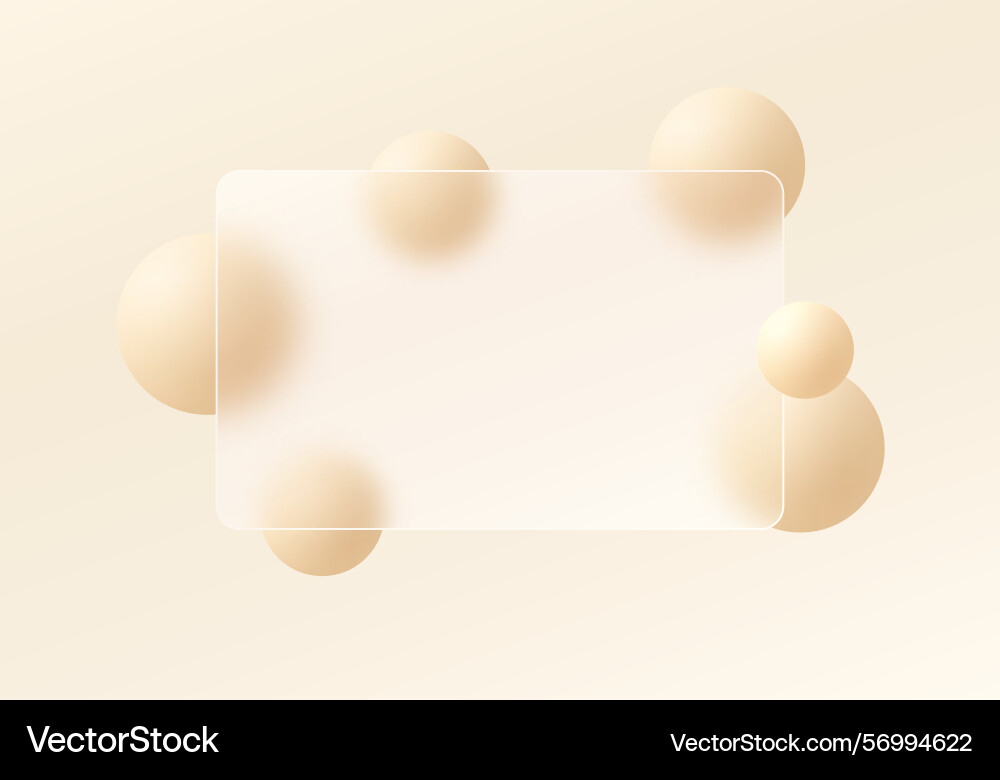 Background with transparent partition and floating Background with transparent partition and floating Vector Image