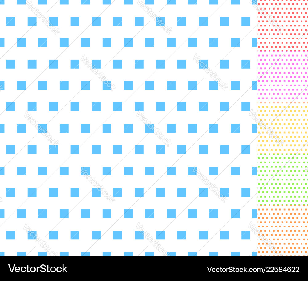 Basic repeatable white plus one color pattern Basic repeatable white plus one color pattern Vector Image