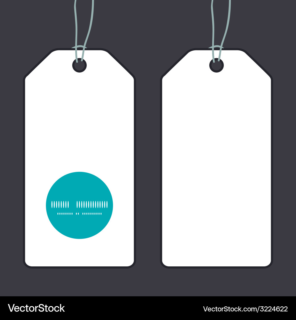 Colorful triangle texture vertical round frame Vector Image