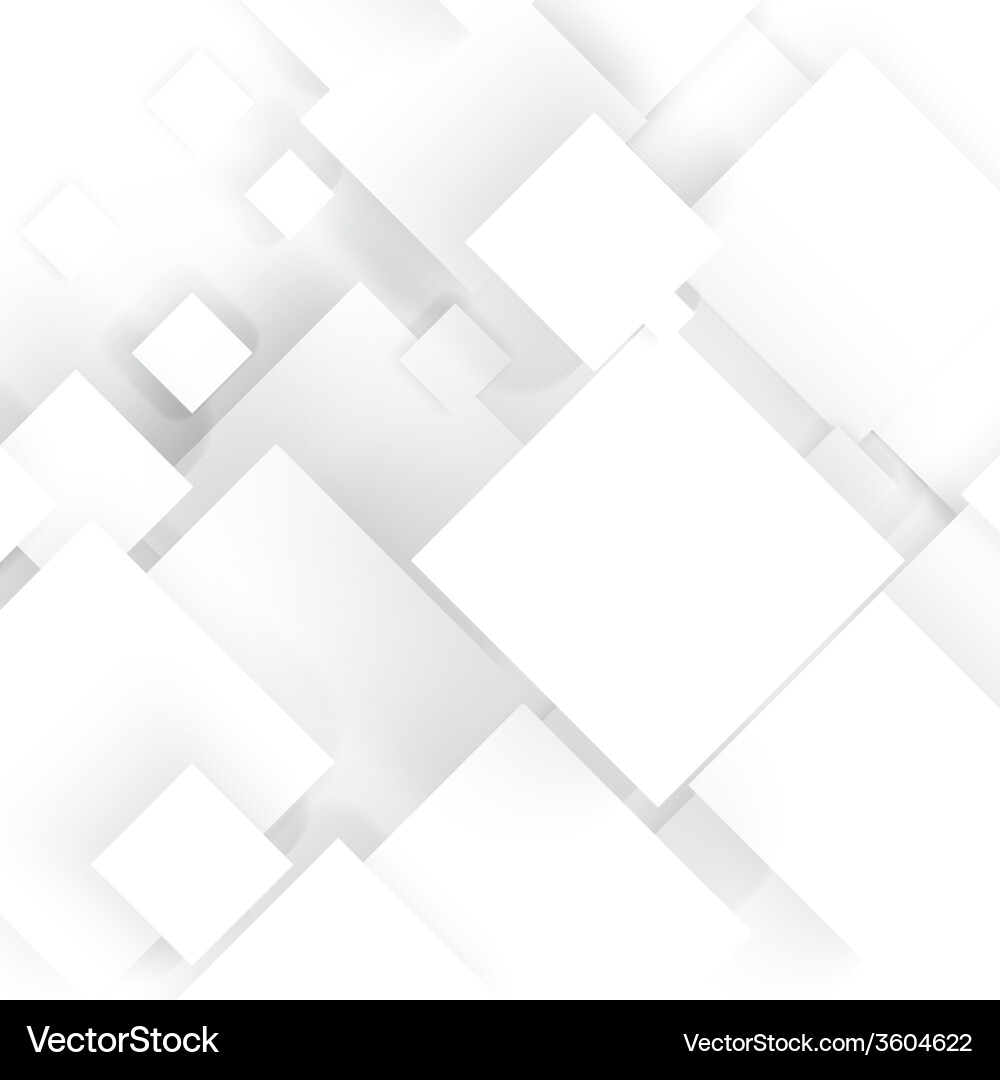Gray Cube Pattern vector image