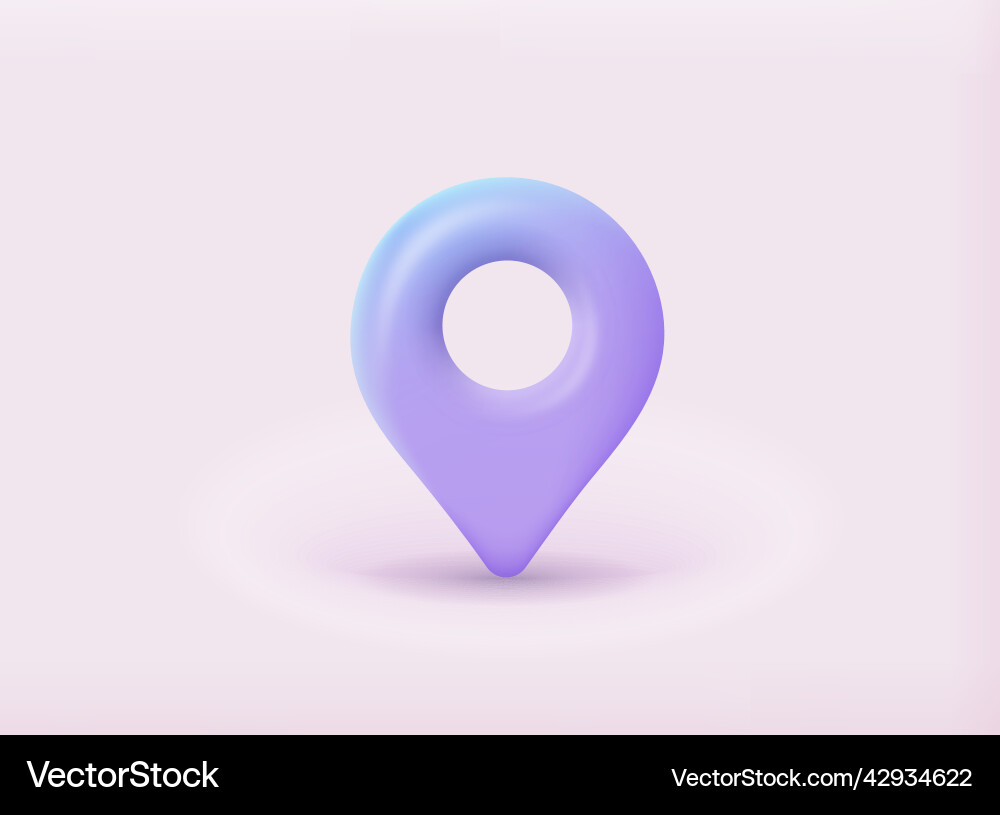 Kartenzeiger Symbol Standort Symbole 3d Web Kartenzeiger Symbol Standort Symbole 3d Web vektorbild