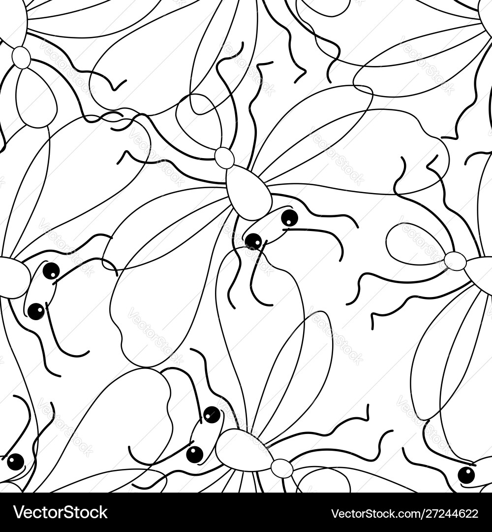 Seamless pattern with image abstract Seamless pattern with image abstract vector image