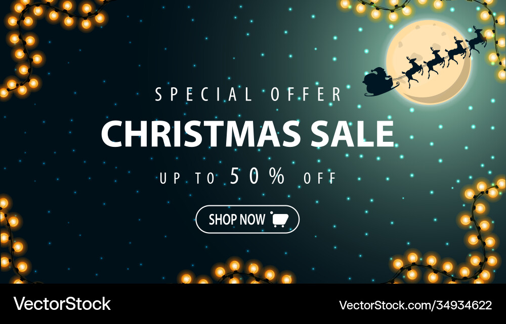 Sonderangebot Weihnachtsverkauf bis 50 off Sonderangebot Weihnachtsverkauf bis 50 off vektorbild
