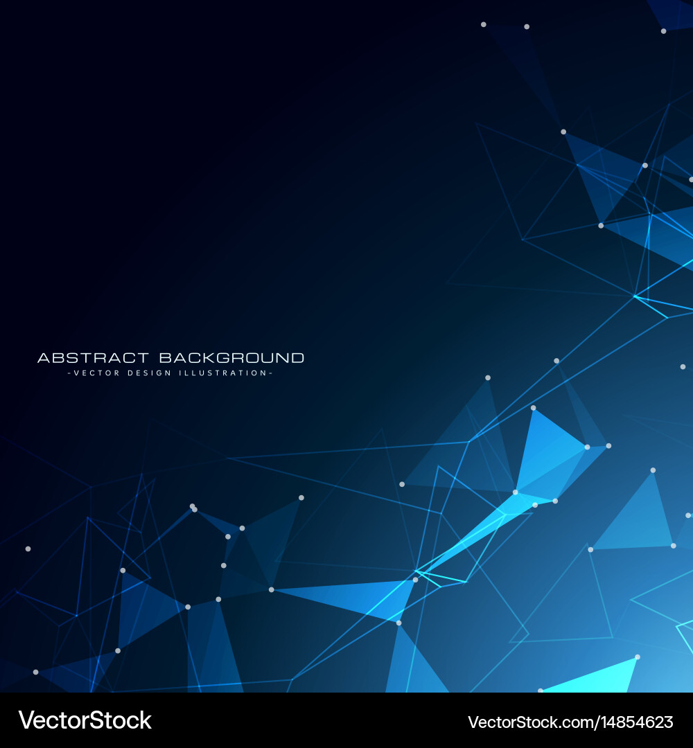 Abstract Particle Technology Background vector image