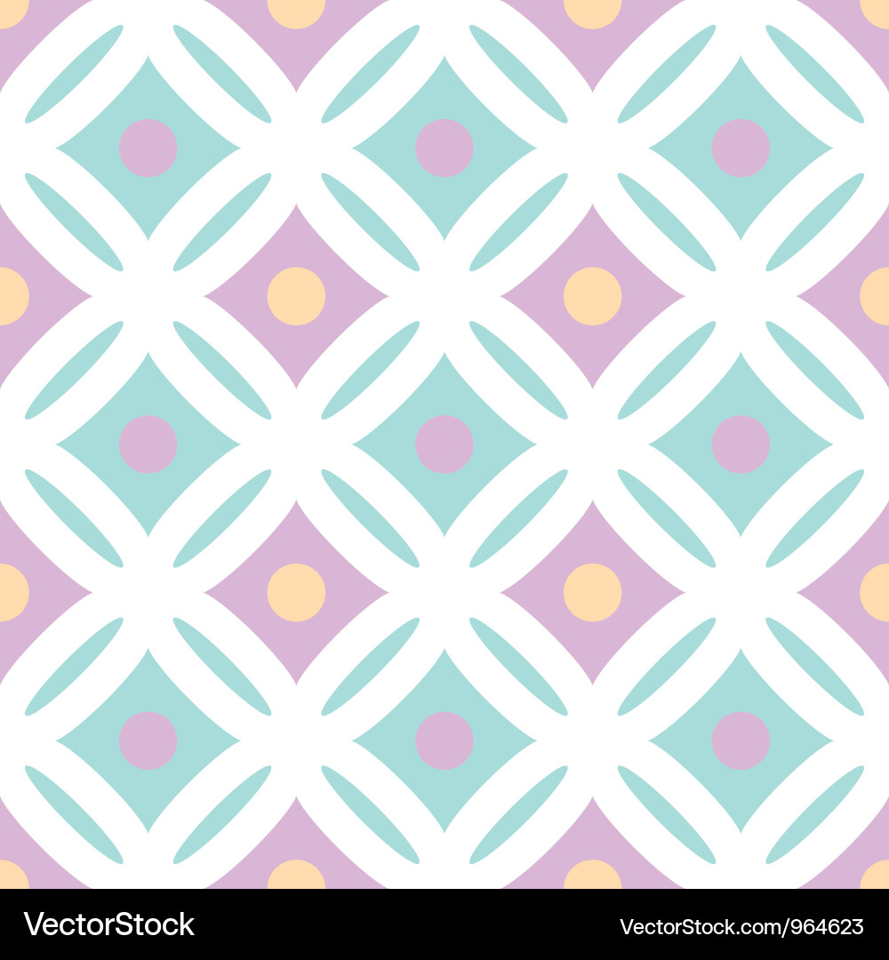 Decorative seamless pattern Vector Image