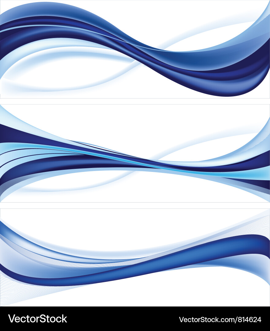 Abstract design set vector image