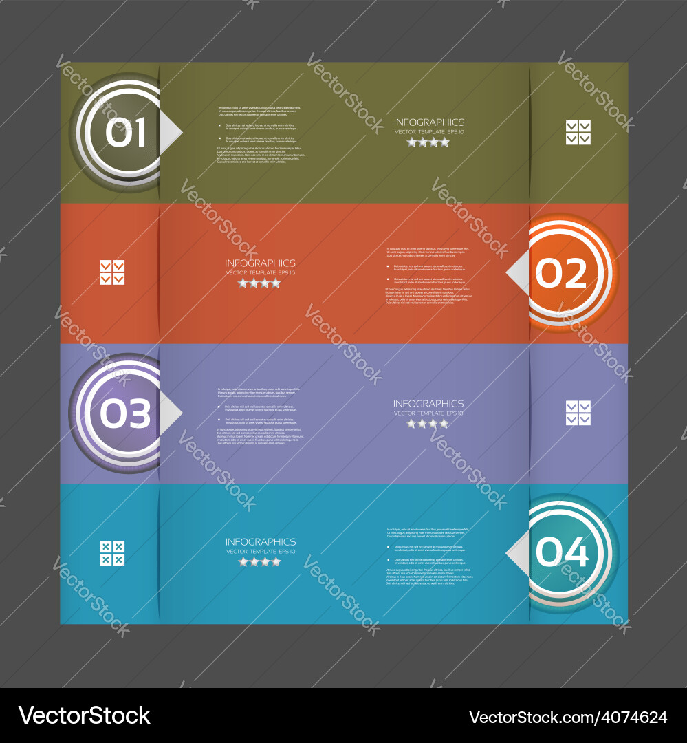 Progress background product choice or version Vector Image