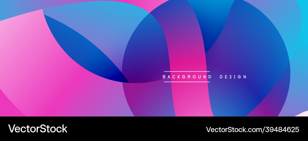 Abstract overlapping lines and circles geometric Abstract overlapping lines and circles geometric Vector Image